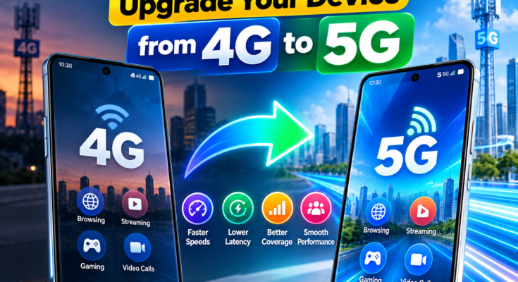 Upgrade Your Device from 4G to 5G – Complete Guide